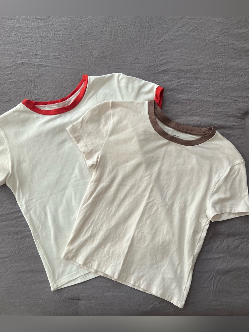 🤎♥️Brandy Melville/A&F Baby Ringer Tee Bundle♥️🤎